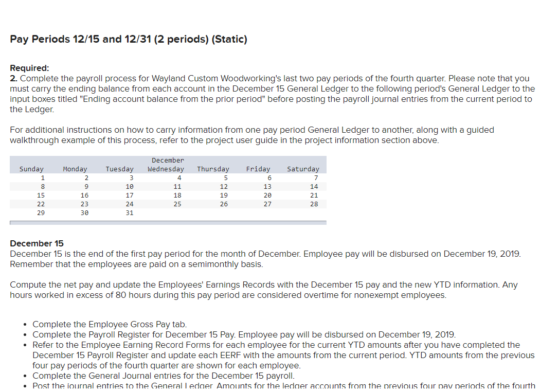 Students will have the opportunity to establish payroll records and to complete