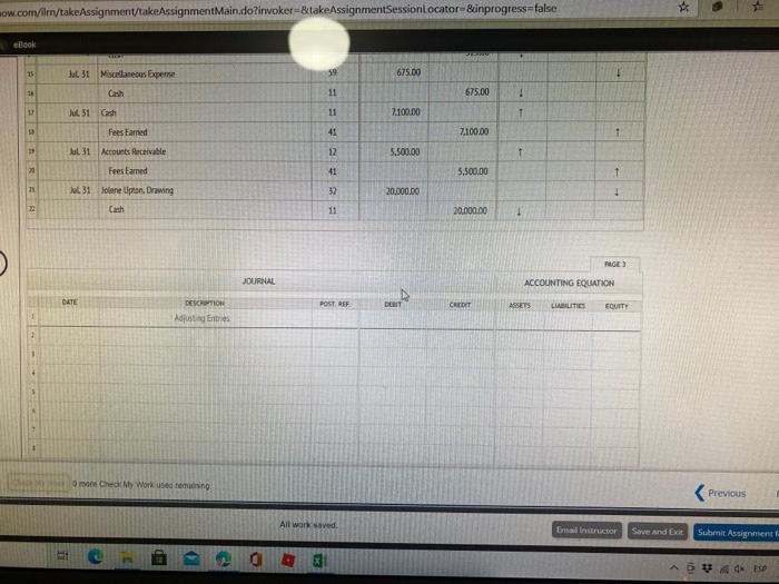 22,300, supplies 53.800 and office equipment, S8.900 There were no labilities received