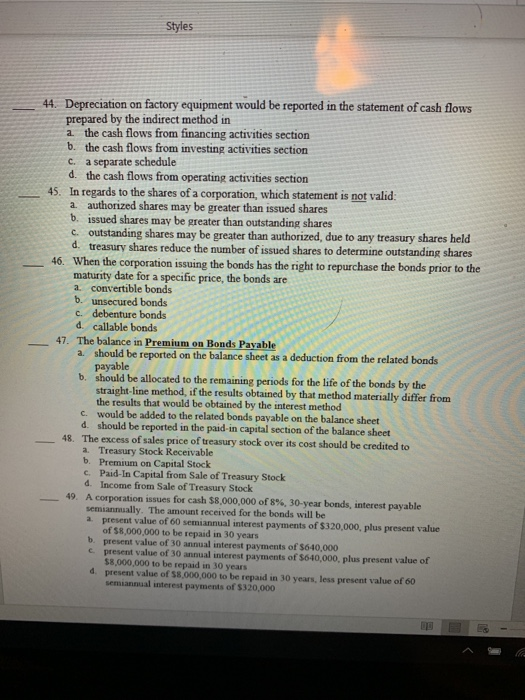 Paragraph 36. If $3,000,000 of 10% bonds are issued at 97, the