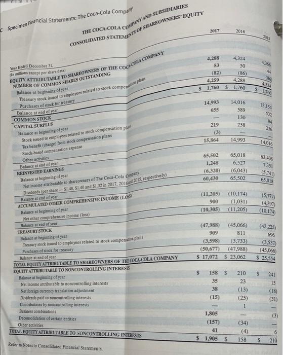 is the statement for both companies the above are the questions. Thank