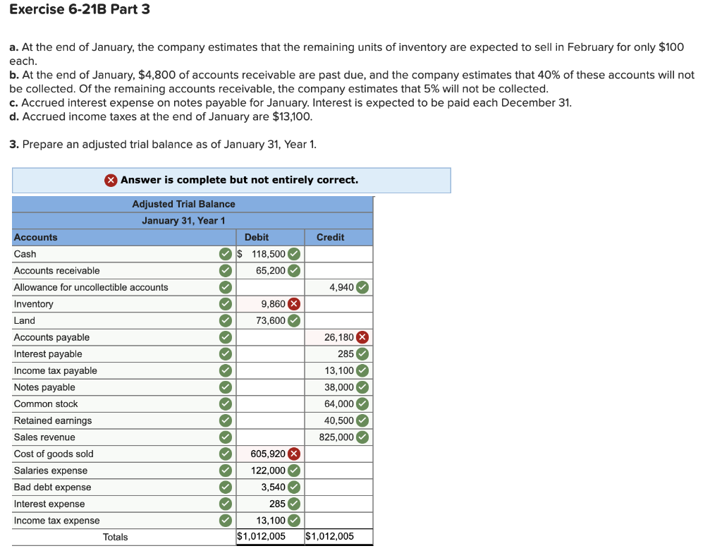 6-5, 6-6, 6-7) (The following information applies to the questions displayed below.)