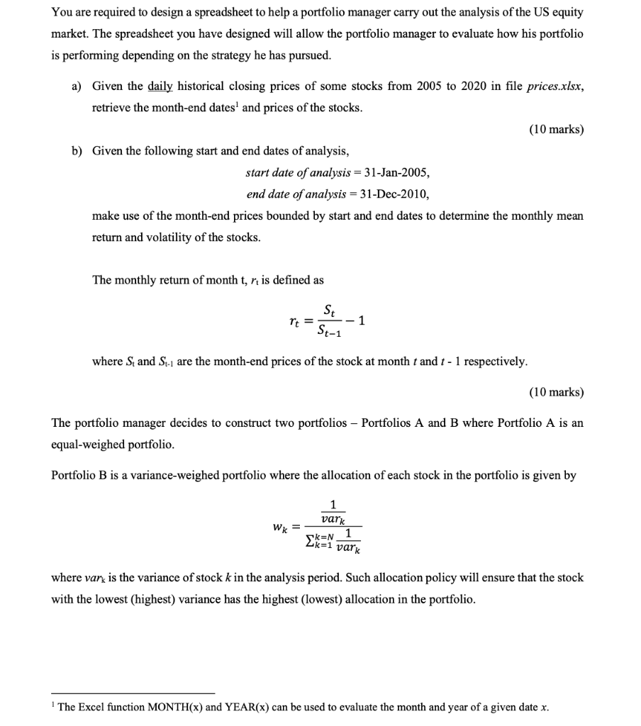 I need help in the above question. It is from Financial