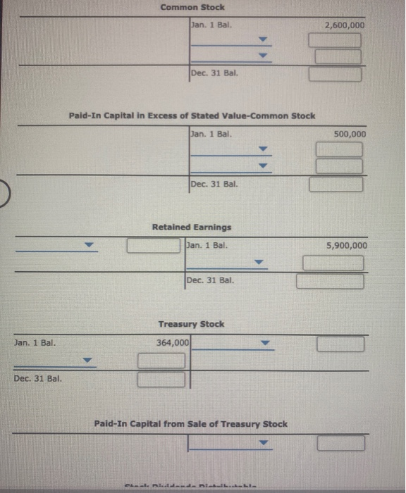 equipment. Nav-Go Enterprises stockholders' equity accounts, with balances on January 1, 2011,