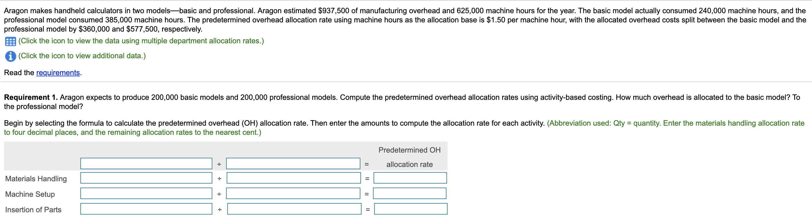  Aragon makes handheld calculators in two modelsbasic and professional. Aragon estimated