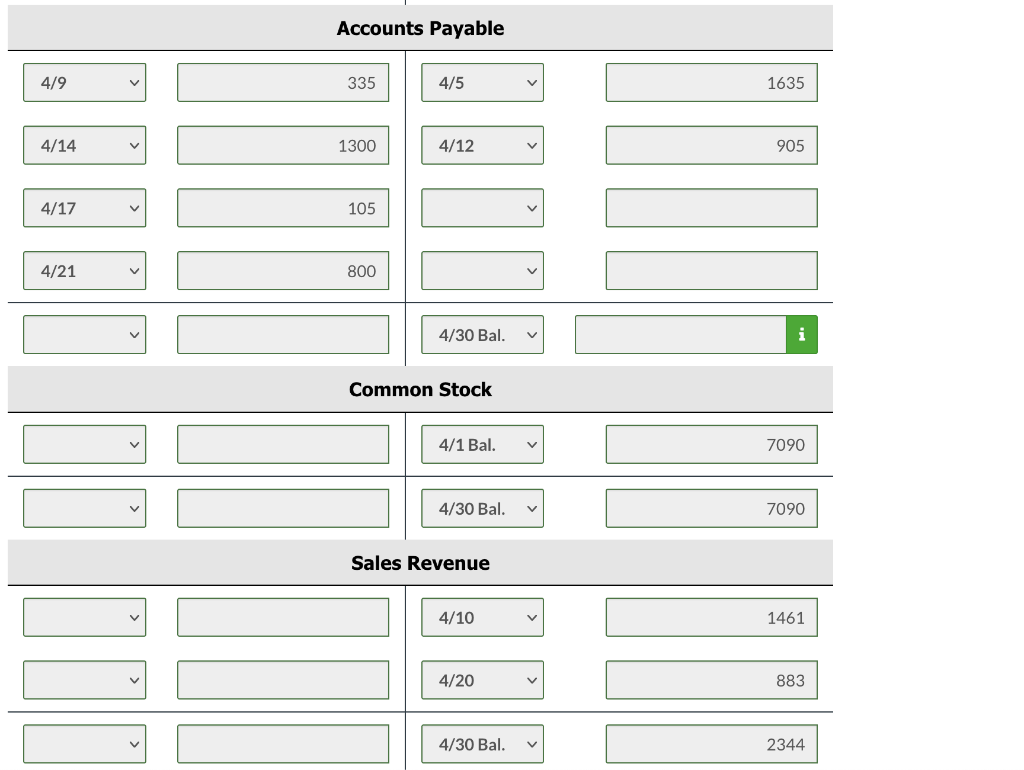$905, terms 1/10,n/30. 14 Paid Arnie Co. in full. 17 Received credit