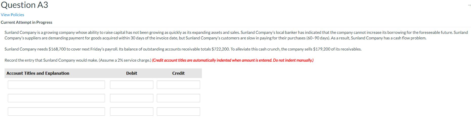 data on three promissory notes. Determine the missing amounts. (Round answers for