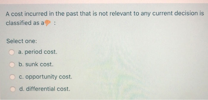 b. After products are sold. c. After products are completed, but before