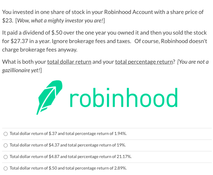 the 3 choices. CALCULATION OF RETURNS Arithmetic VS. geometric tudi.com It is