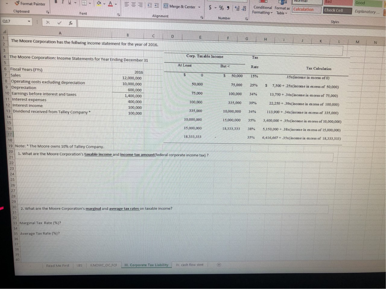  3 Format Painter Normal Bad a A- E E Merge &