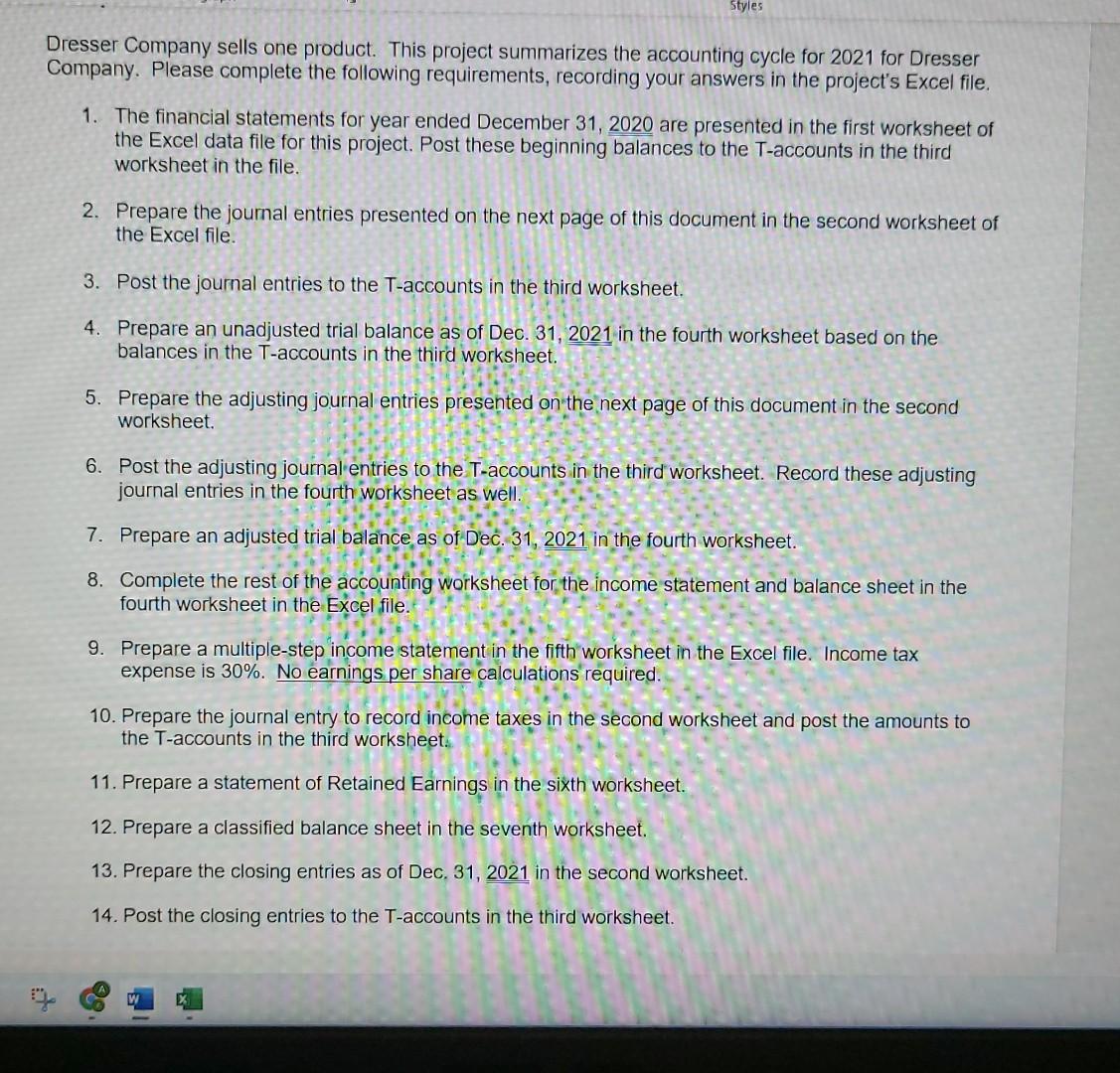 Please help me fix my journal entries! I will uplike! Styles Dresser