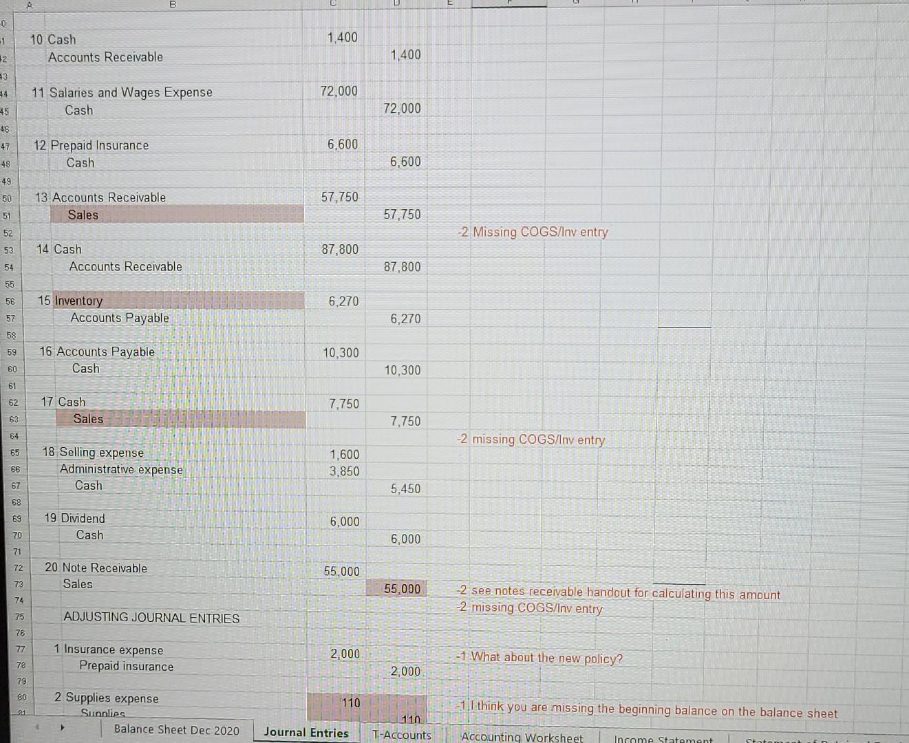 on the next page of this document in the second worksheet of