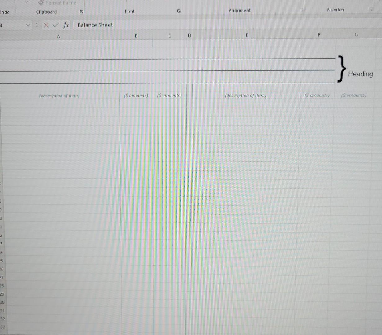 fourth worksheet. 8. Complete the rest of the accounting worksheet for the