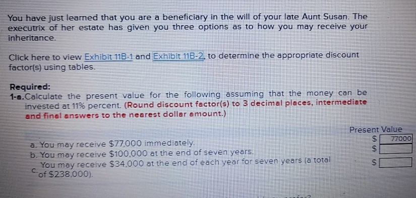 please help me get b and c with the calculations steps