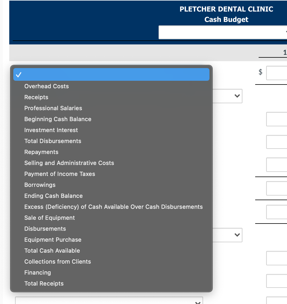 master budget for the first 2 quarters of 2020. All that remains