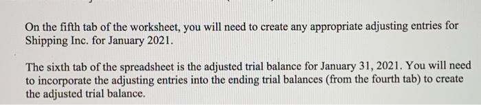 attached at the end of this assignment. As the staff accountant, you