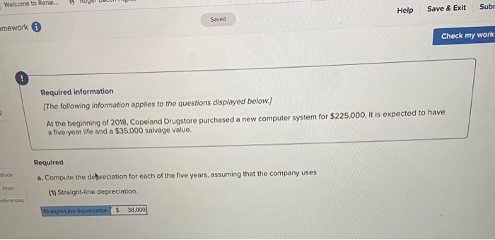  Help Save & Exit Sub Saved mework i Check my work