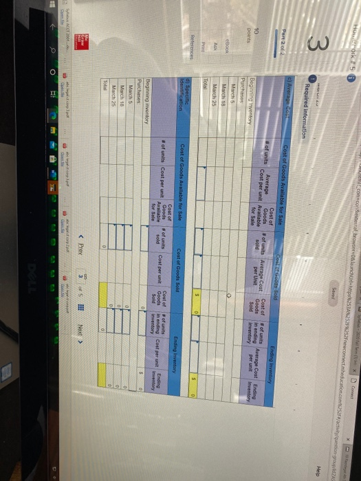 a periodic inventory system. It entered into the following purchases and sales