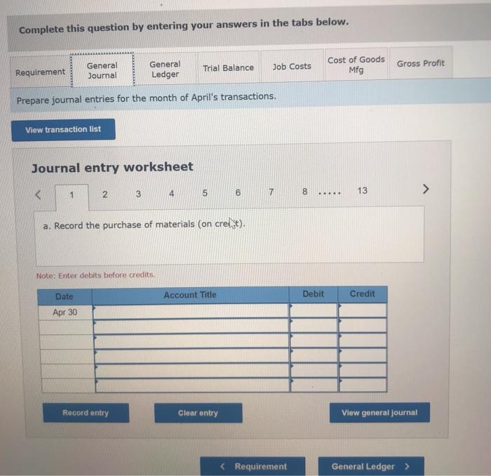 P4 Perry Co's March 31 inventory of raw materials is $140,000Raw materials