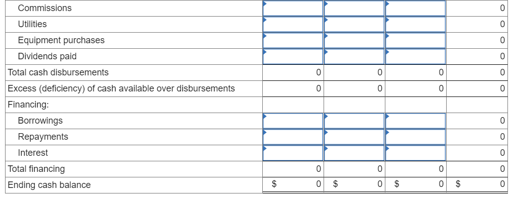 gather the information assembled below. The company sells many styles of earrings,