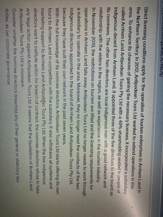 corporate governance case if possible notes and ppt both its about corporate