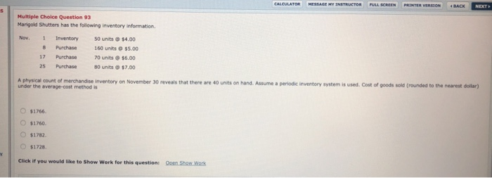 at January 1, costing $8 each. Purchases and sales during the month