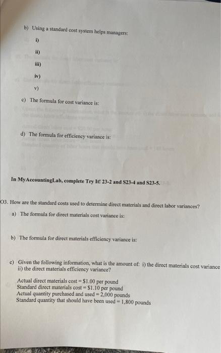 Lo1. How do managers use budgets to control business activities? a) Match