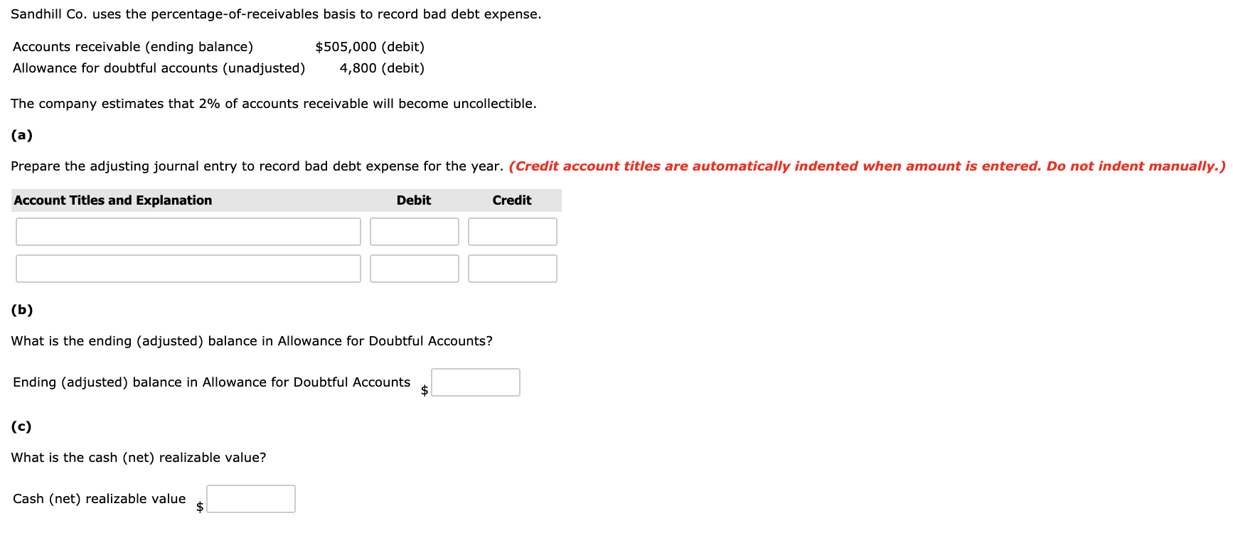Please help me with ALL blanks. Including A, B, and C. Sandhill