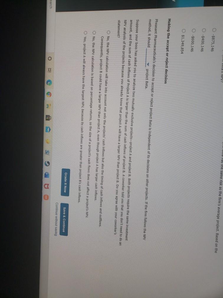 method The net reset value (NPV) rule is considered one of the