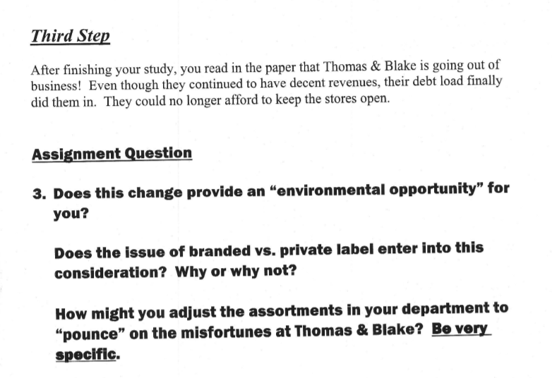 are only for reference. First Step As a first step, you review