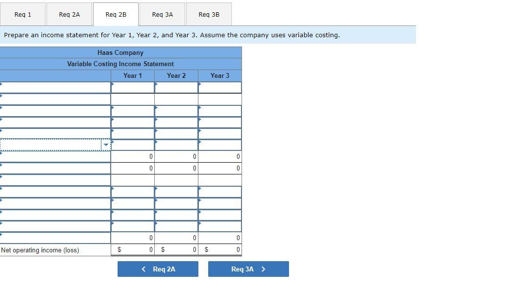  Req 1 Reg 2A Reg 2B Req Req 3B Prepare an