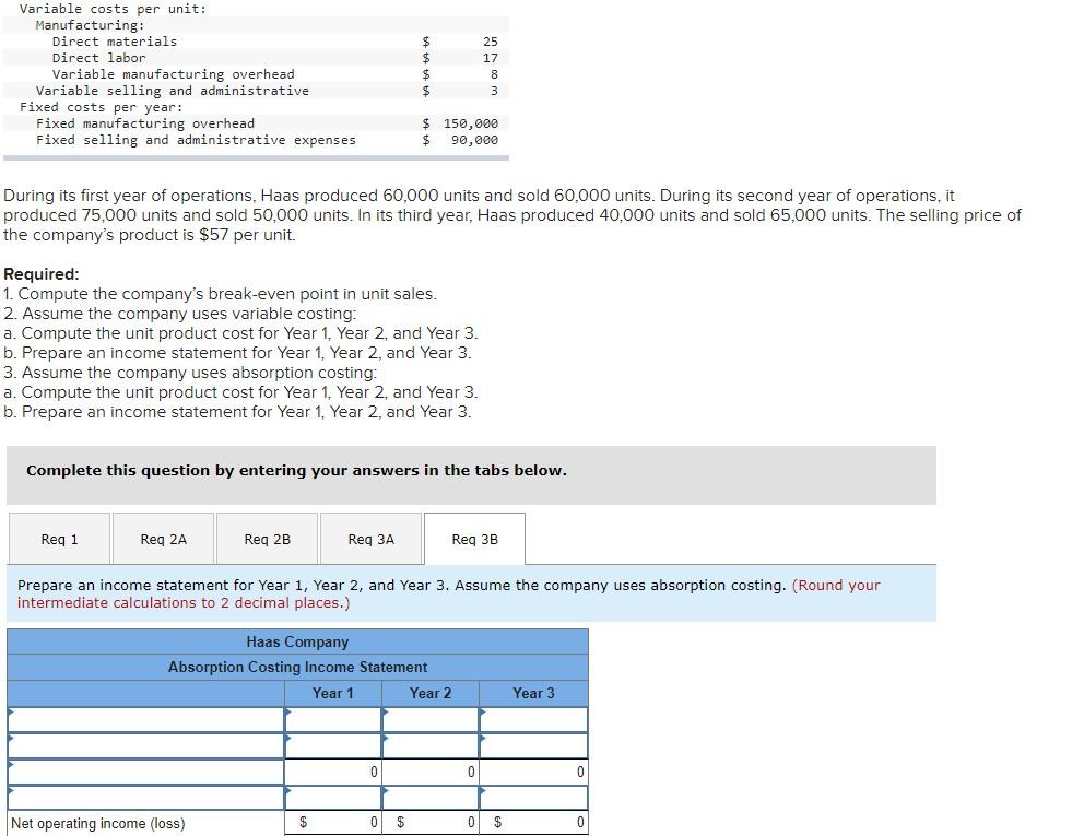 Net operating income (loss) $ 0 $ 0 $ 0 Year 1