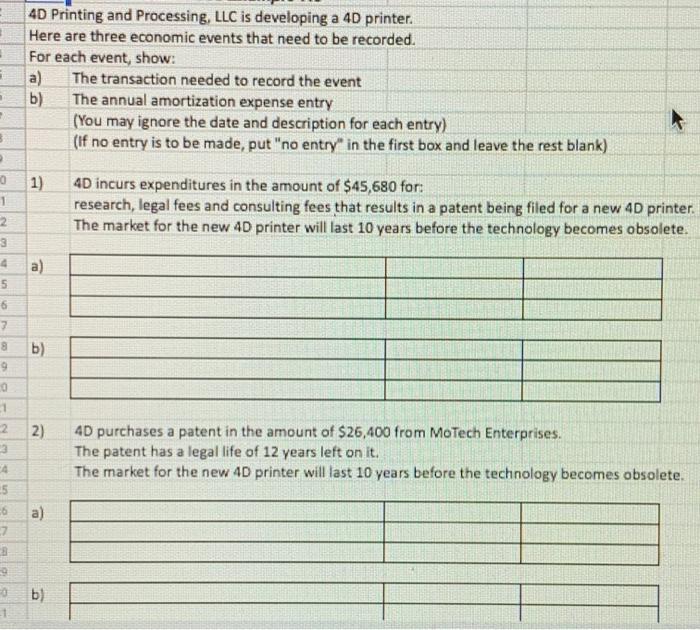 - 4D Printing and Processing, LLC is developing a 4D printer.