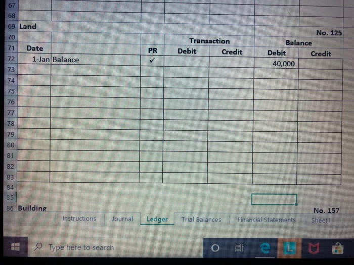 Accounts Supplies Land 3 Building Accumulated Depreciation Total Assets 207,400 233,000 The