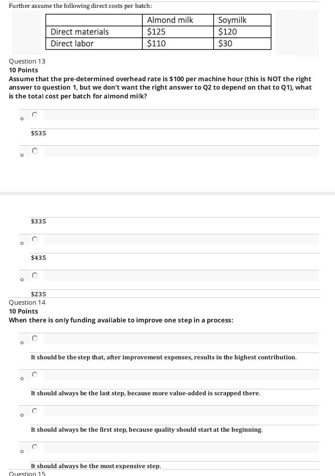 answer question 12,13and 14 because it is related to each other please