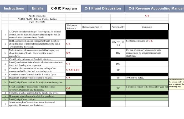 write down a comment for 3b and 4b.4b- 10 controls found. 4b