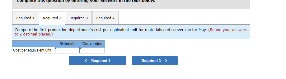 its process costing system. It produces prefabricated flooring in a series of