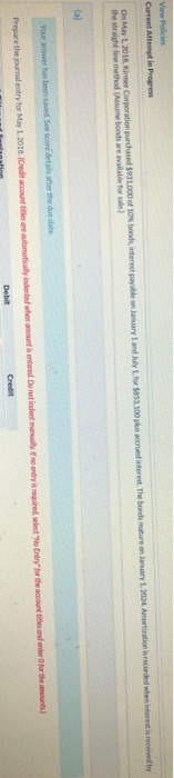  Parts A & B please View Policies Current Attempt in Progress