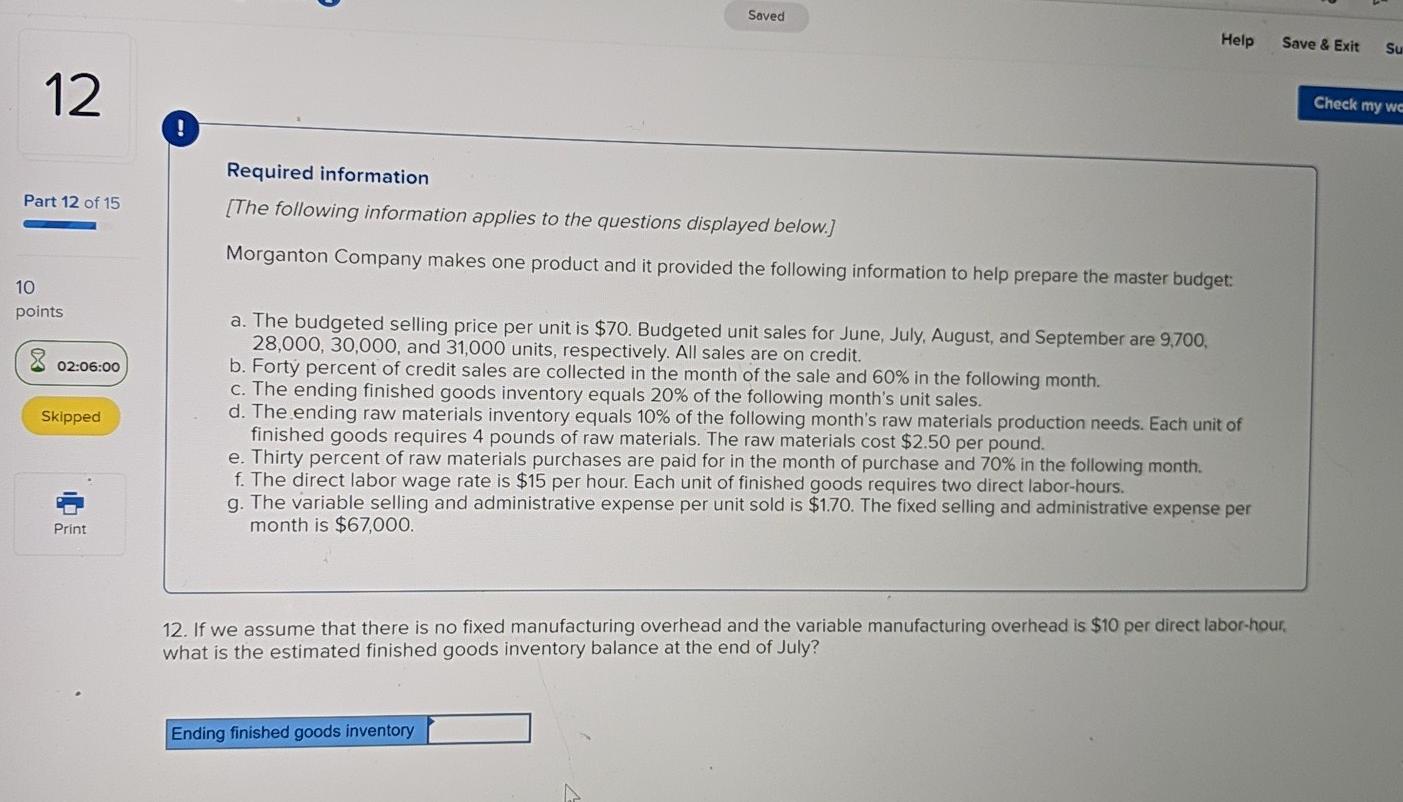 Saved Help Save & Exit Su 12 Check my wc !