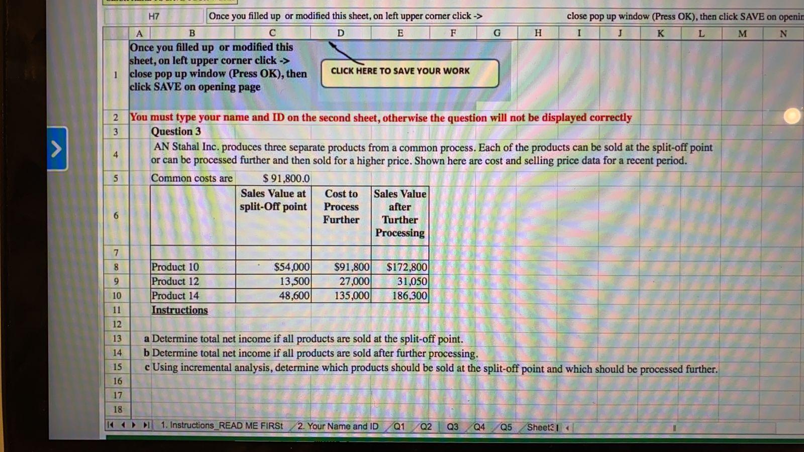  close pop up window (Press OK), then click SAVE on openin