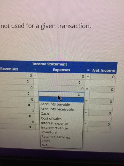 Effects of Accounts Payable Transactions Hobson Company had the following transactions relating