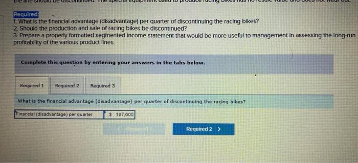 Cycle Company manufactures three types of bicycles-a dirt bike, a mountain bike,