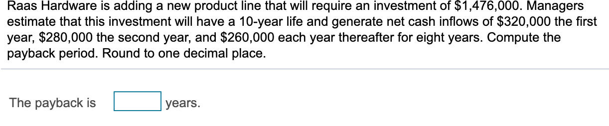  Raas Hardware is adding a new product line that will require