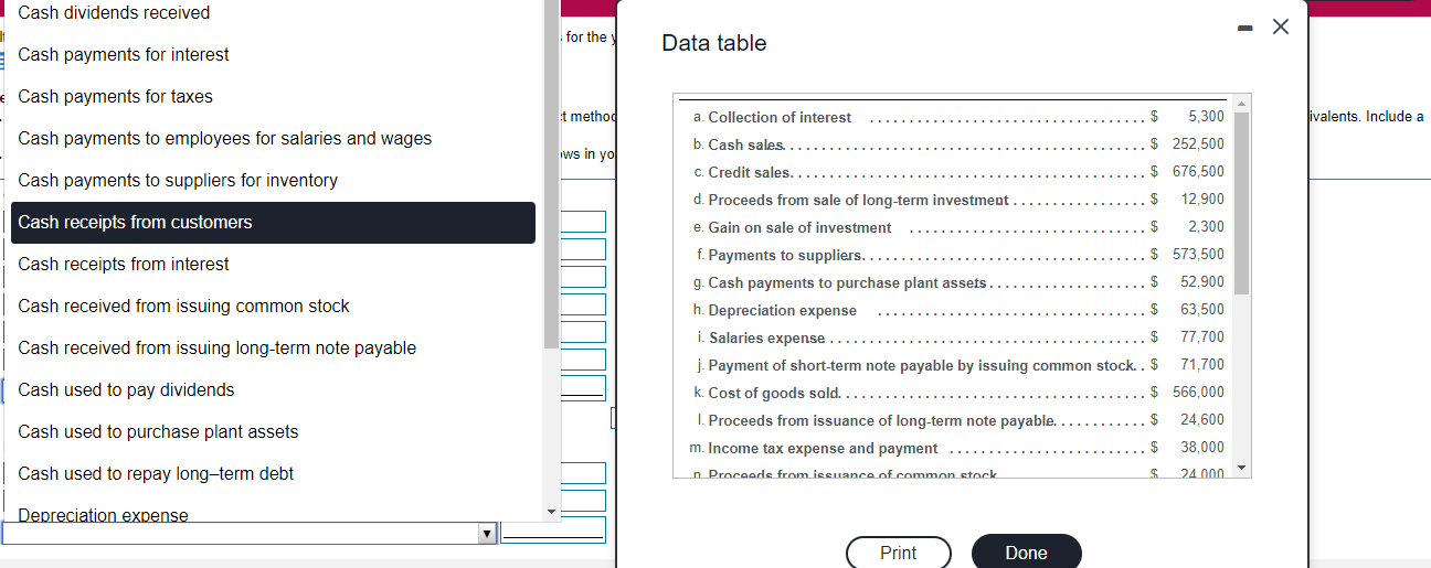 flows from operations. Note that you will need to calculate the ending