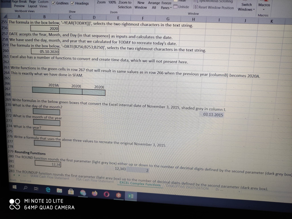 Zoom Window A B D E G H 84 RANK Function 85