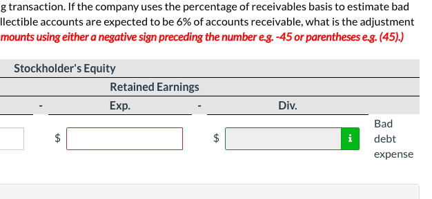 for Doubtful Accounts of $37,000. During 2022, the following transactions occurred: sales