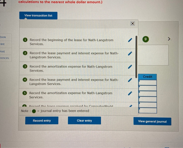 firm, leased several computers under a two-year operating lease agreement from Computer