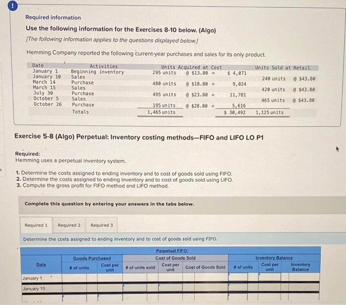 specific identification, ending inventory consists of 210 units from the January 30