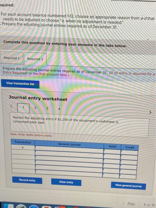 is presented below, along with an unadjusted trial balance presented for the