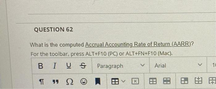 their staff. They receive a proposal as below: Proposal Initial after-tax investment