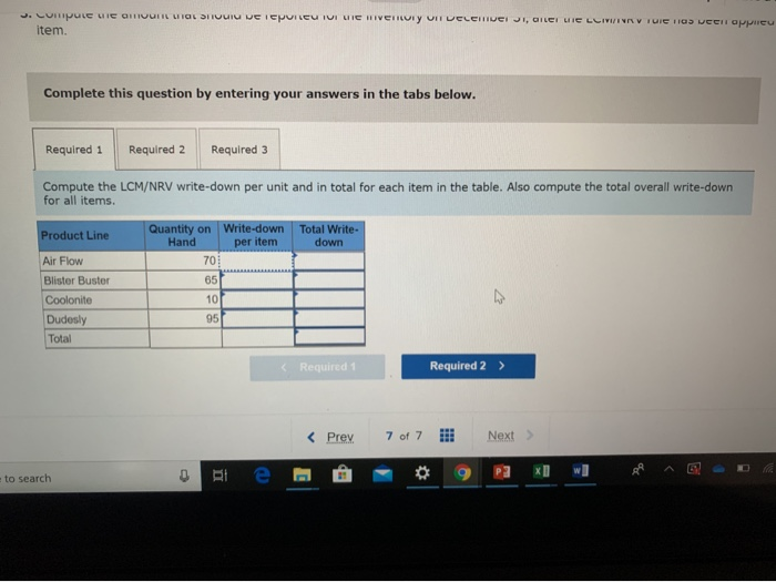 Sandals Company is preparing the annual financial statements dated December 31. Ending